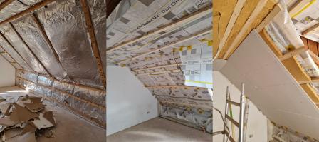 Fachgerechte Dachdämmung 